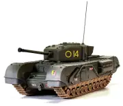 Corgi CC60113 1/50 Scale British Churchill Mk.Iv Tank