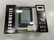 Cateye CC-COM10W Bicycle Cycling Computer Speedometer (Black)