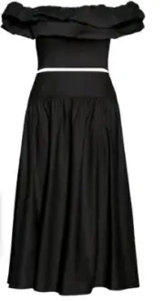 City Chic Medium 2 Peice Black Skirt Set Plus Size 18