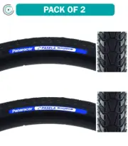 Pack of 2 Panaracer Pasela Protite 700x25 Wire TPI 105 Black/Ysk Reflective