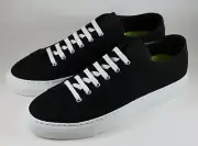 Common Projects Woman Achilles Low Black Canvas Size 36 37 / 6 7 New Sneakers