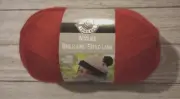 yarn crochet knit loops & threads woolike simili-laine red #1 #3556 skein