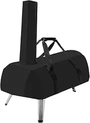 Heavy Duty Replacement Grill Cover fits for Ooni Karu 12 Carry Cover, Pizza Oven Cover for Ooni Karu Pizza Oven Cover, Pizza Oven Accessories, Black
