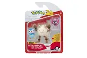 Pokemon Battle Figure Set Piplup + Primeape + Impidimp Action Figure