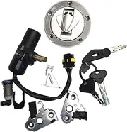 Ignition Switch for Benelli for TNT600 BN600 for BJ600GS / for Stels 600 Motorcycle Ignition Swtich Lock Set Fuel Gas Cap Tank Key Motorcycle Ignition Switch Lock(5 Holes)