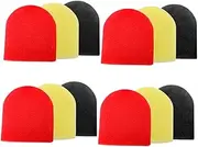 12Pcs Microphone Covers Sponge Mic Windscreens for Ktv Parties and Conferences Lightweight Wear Resistant Microphone Accessory