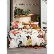 Linen House Primavera Caramel Bedroom Quilt Cover Set with Pillowcase