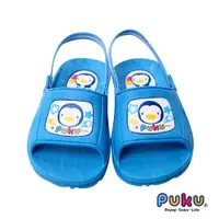 在飛比找ETMall東森購物網優惠-任-PUKU藍色企鵝 學步拖鞋15號(水色)