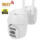 1080P WiFi Camera 8 Lights Dual Lens Motion Detection Full Color Nigh Part
