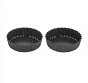 Master Pro N/S Individual Tart Tins S2 12.5x3.5cm