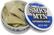 Pouches - Nicotine-Free and Tobacco-Free - 1 Can - 15 Energy Pouches (Arctic Mint w/Caffeine)