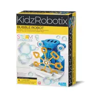 4M KidzRobotix Bubble Blowing Robot Machine DIY Build Kids Learning Toy 8y+