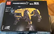 15066 Robot Dog MK Dynamics Building Kits, MOC Building Blocks Set to Build, Gif