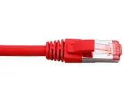 Cabac CAT6A SHIELDED RED PATCH LEAD 1M PLC6ARD1
