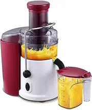 Slow Masticating Juicer Extractor Wide Mouth Cold Press Juicer Machine Fresh Vegetable and Fruit Juice Extractor with Dual-Stage Extraction Creates Fruit and Vegetable Juice (Color : Red)