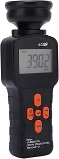 ANKROYU Stroboscope Tachometer, Plastic Portable Large LCD Handheld Digital Stroboscope, Low Power Consumption Digital Stroboscope Flash Tachometer