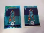 2 Different MALIK MONK 2017-18 Hoops RC Base + Teal Explosion 261 Hornets SP