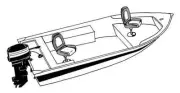 7.6oz BOAT COVER QUINTREX 520 DORY 2013-2014