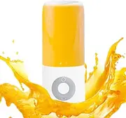 Personal Juicer - 500ml Cold Press Juice Extractor | Easy To Clean, Compact Small Space Juicer With USB And Six Head For Mixing For Shakes And Smoothies