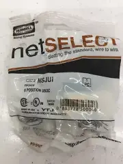 [PACK OF 2] NSJUI HUBW JACK NSJ 6-POSITION USOC EI
