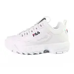 FILA 新竹皇家 DISRUPTOR 白色 皮質 老爺 休閒鞋 女款 NO.I9705