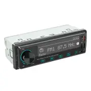 FM Car Stereo Radio Bluetooth Single 1DIN In Dash Handsfree BT/USB AUX Head Unit