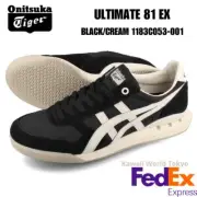 Onitsuka Tiger ULTIMATE 81 EX BLACK/CREAM 1183C053 001 UNISEX NEW!! F/S