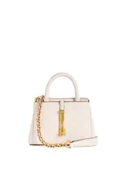 GUESS Women's Blush Logo James Mini Satchel Bag in Pink