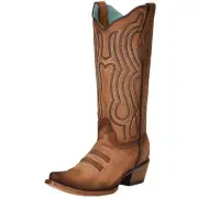 Corral Ld Shedron Brown Embroidery - Boot Ladies - C3869