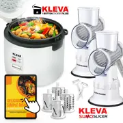 The Quick Meal Prep Kitchen Bundle - KLEVA® One Button Cooker Plus + S