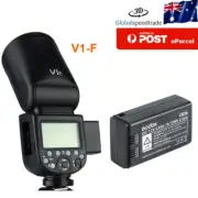 Godox V1-F 76W 2.4G Round Head Camera Speedlite Flash For Fuji
