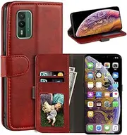 Case for Nokia XR21, Magnetic PU Leather Wallet-Style Business Phone Case,Fashion Flip Case with Card Slot and Kickstand for Nokia XR30 6.49 inches