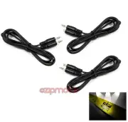 3 10FT 3.5MM M/M JACK AUX STEREO CABLE CORD IPAD IPHONE IPOD MP3 CAR ZUNE BLACK