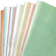 jwssor 7color Tissue Paper,Metallic Tissue Paper in 7 Colors,20sheets