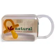 Natural Rubber Soother Rounded - Large (6+ Months)
