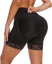 [BIMEI] Womens 2PS Lace Hip Padded Panty Butt Lifter Body Shaper Thigh Slimmer Shapewear