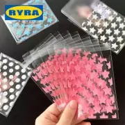 10/50Pcs Opp Plastic Bag Self Adhesive Transparent Plastic Bags Beads Jewelry St