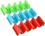 CIYODO 3pcs Mexican Pancake Rack Creative Kitchenware Storage for Tortillas Burritos Waffles Stable Base for Family Gatherings Outdoor Parties Green Blue Red