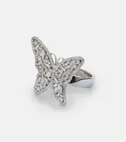 [Suzanne Kalan] Suzanne Kalan Fireworks Butterfly 18kt white gold ring with diamonds Q silver