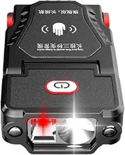 Lightweight Hat Clip | Rechargeable Headlamp Clip, 1000 Lumens Headlamp Clip LED Cap Light with Strong Stability for Driving, Fishing,