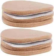 SECFOU 3 Pack Forefoot Anti-skid Pads High Heel Inserts Comfortable for Sandals Flats Sneakers