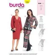 Burda Sewing Pattern 6365 Misses Dresses Size 10-20 Euro 36-46