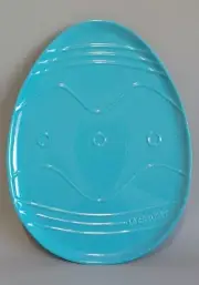 Le Creuset Turquoise 14" Easter Egg Plate, Platter, Stoneware, Brand New