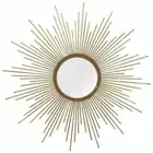 Stratton Home Decor Andrea Wall Mirror in Gold S01029