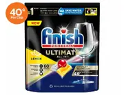 Finish Powerball Ultimate All in 1 Dishwashing Caps Lemon Sparkle 60pk