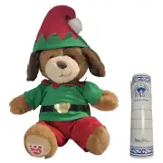 Build A Bear Workshop 14" Friends Puppy Elf Dog Stuffed Plush Christmas New