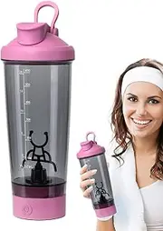 Protein Powder Blender, Mixing Protein Shaker Bottle, Portable 23oz Leak Proof Electric Bottle For Workout Gym Sports Travel Fitness Hydration
