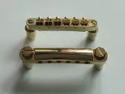 Gold LP Guitar Tune-o-matic Bridge Tailpiece fits Les Paul