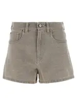[Fendi] Fendi-Fendi Stamp 1925 Bermuda E Short Beige-Donna 40IT