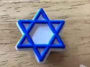 Original Jibbitz Star Of David Authentic Croc Charm Crocs for Croc Shoe Holes